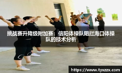 挑战赛升降级附加赛：信阳体操队阻拦海口体操队的技术分析